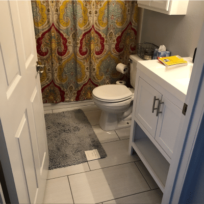 BATHROOM WATER DAMAGE REPAIR