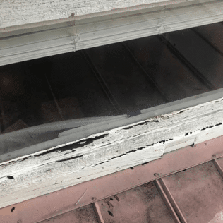ROTTED WINDOW FRAME REPLACEMENT